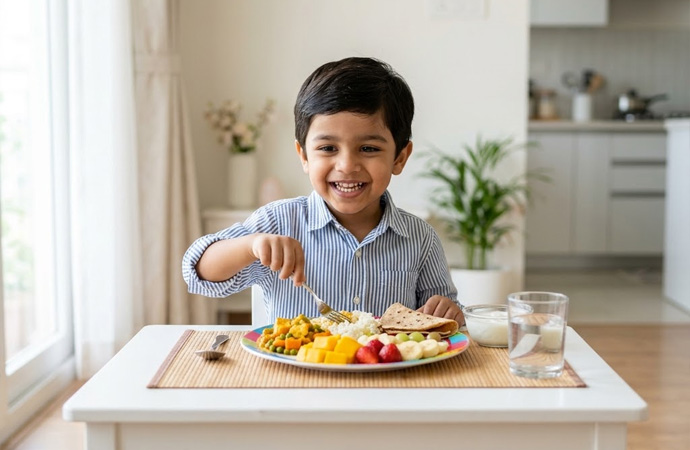 Freshly prepared nutritious meals